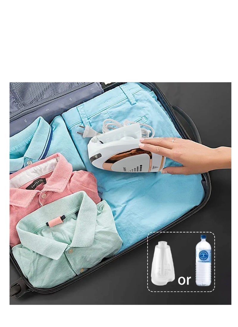 DOSCHER - Handheld Steamer for Clothes High-Power Handheld Steam iron Portable Foldable Travel Garment Steamer Garment Steamers With Detachable 250ml Water Tank Fast Heat Up in 20s 1600W - Image 1