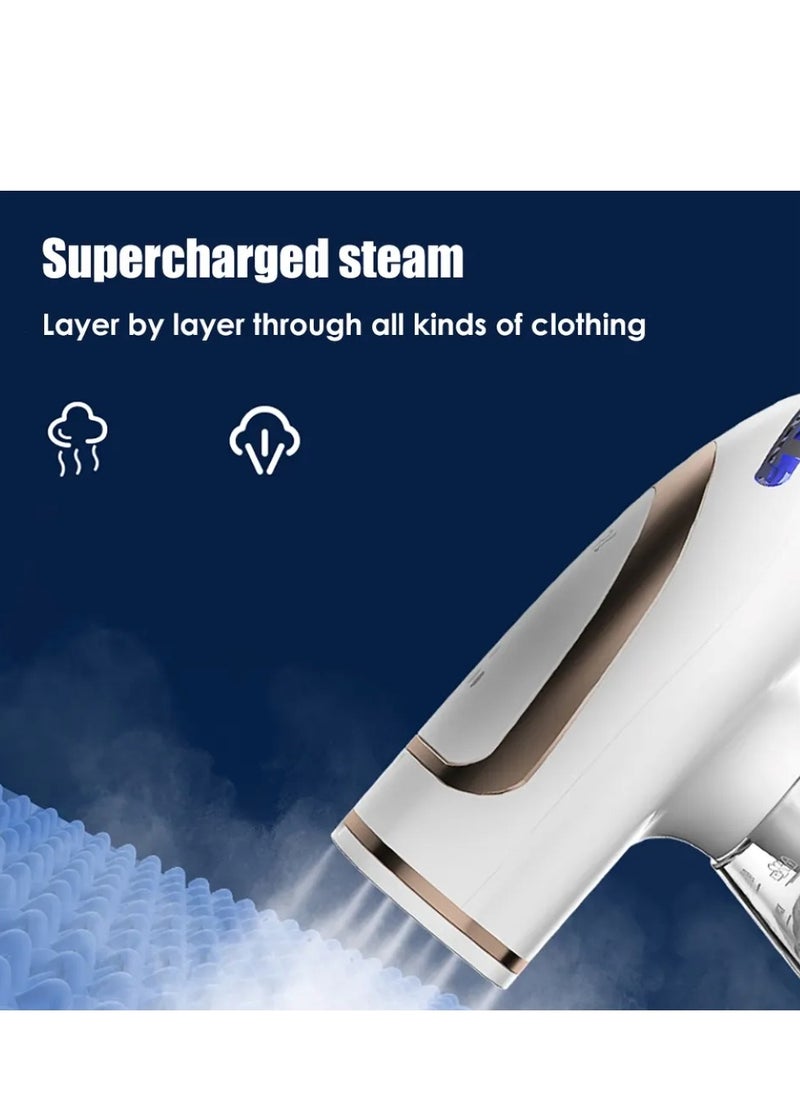 DOSCHER - Handheld Steamer for Clothes High-Power Handheld Steam iron Portable Foldable Travel Garment Steamer Garment Steamers With Detachable 250ml Water Tank Fast Heat Up in 20s 1600W - Image 1