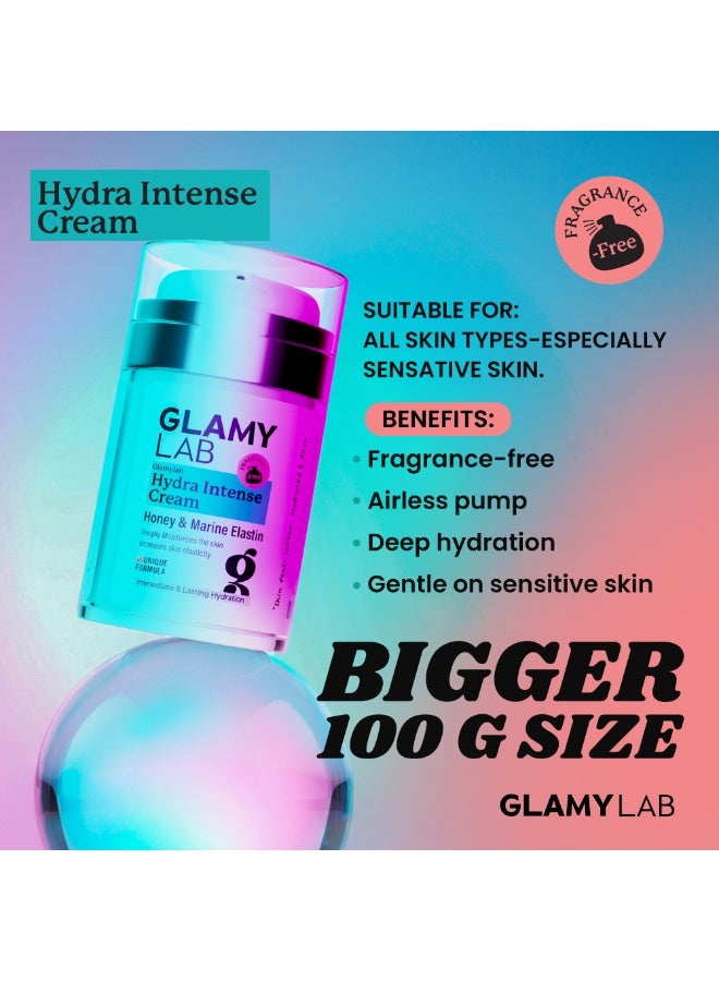 جلامي لاب جلامى لاب هايدرا انتنس كريم بدون عطر 100جم - Image 3