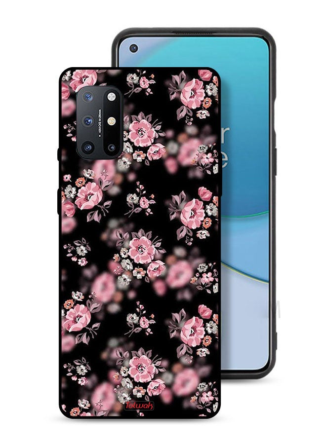 Tolwak OnePlus 8T 5G Protective Case Cover Portrait Flowers Pattern - Image 1