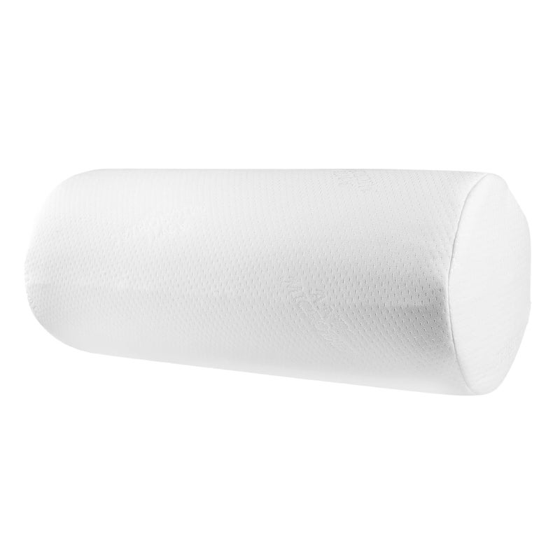 Araami Memory Foam Orthopedic Medium Size Bolster Bed Pillows for Rest and Support with Breathable Zip Cover 22 X 10 X 10 INCH bloster Pillow - Image 1