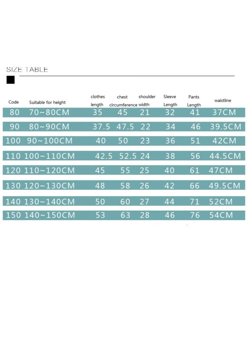 مجموعة ملابس داخلية حرارية للأطفال بلون واحد، قمصان وسروال ناعم، مجموعة ملابس نوم ناعمة للأطفال - Image 3