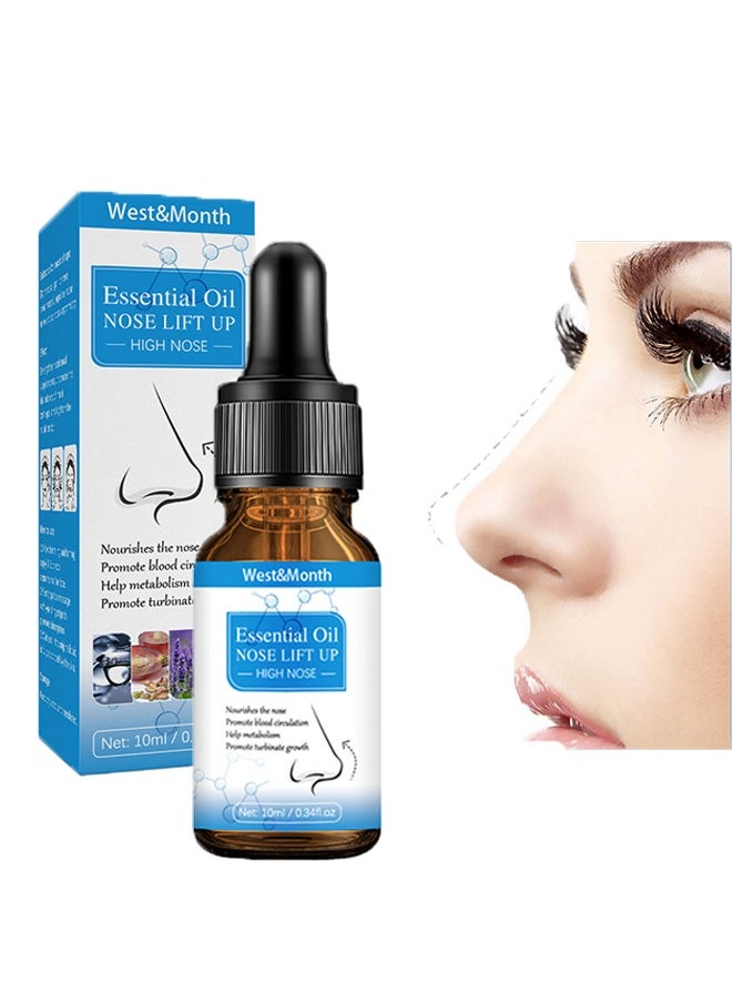 West&Month Essential Oil Nose Lift Up，Lifting-And Shaping-Essential Oil, Massage And Compact Natural Tall And Straight Essential Oil, Moisturize And Beautify The Nose  - Image 1