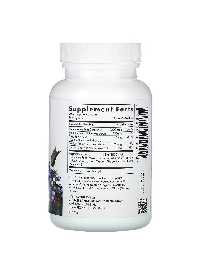 Michael's Naturopathic Michael's Naturopathic, Quick Immune Response, 90 Vegetarian Tablets - Image 2