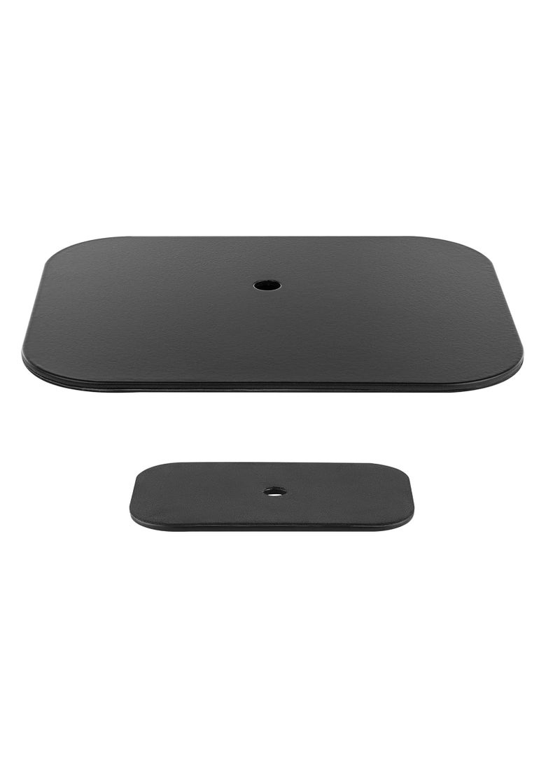 XICEN - Steel Reinforcement Bracket, Compatible with Most Monitor Mount Stand Grommet C Clamp (CGRP-B) Black - Image 1