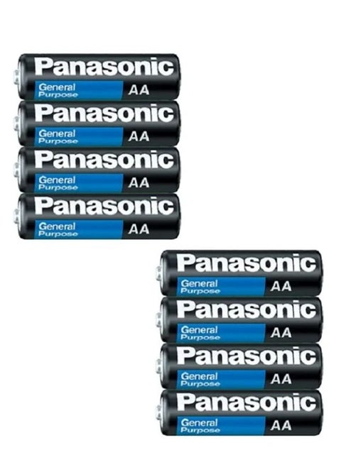 General Purpose AA 8 Batteries