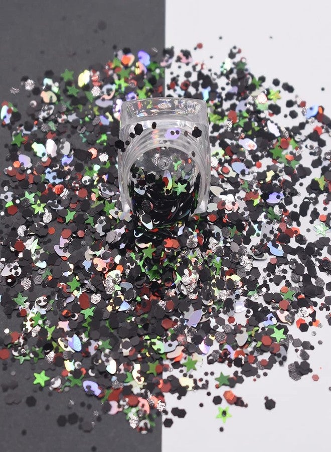 PrettyG 10 Grams/Pack - Christmas Holiday Star Mixes Series Glitter - Festival Rave Beauty Makeup Face Body Nail Art Craft Tumbler Decoration CH145 - Image 2