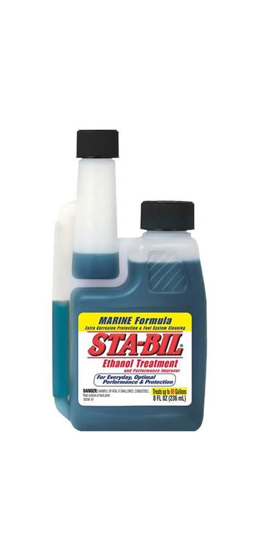 STA-BIL 360 Marine Ethanol Treatment and Fuel Stabilizer - Prevents Corrosion - Helps Clean Fuel System For Improved In-Season Performance - Treats Up To 80 Gallons, 250 ml, Black