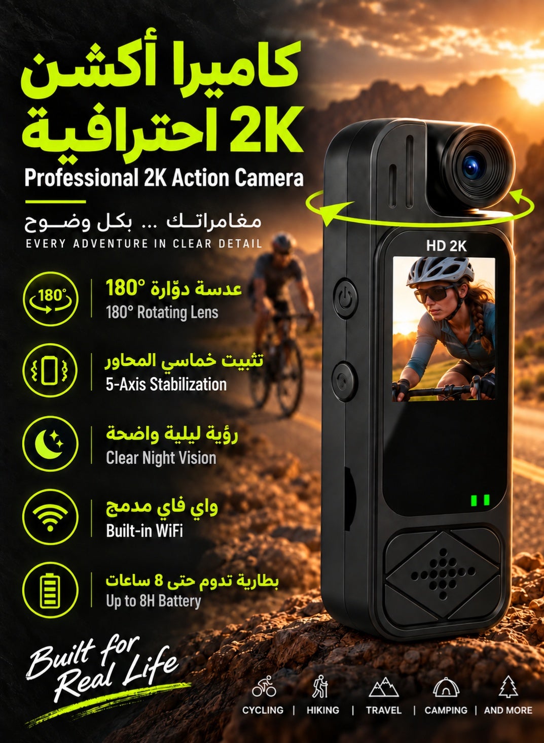 Soumit Soumit 2k Wearable Action Camera Z95EE5B07FE602B8C0CDEZ