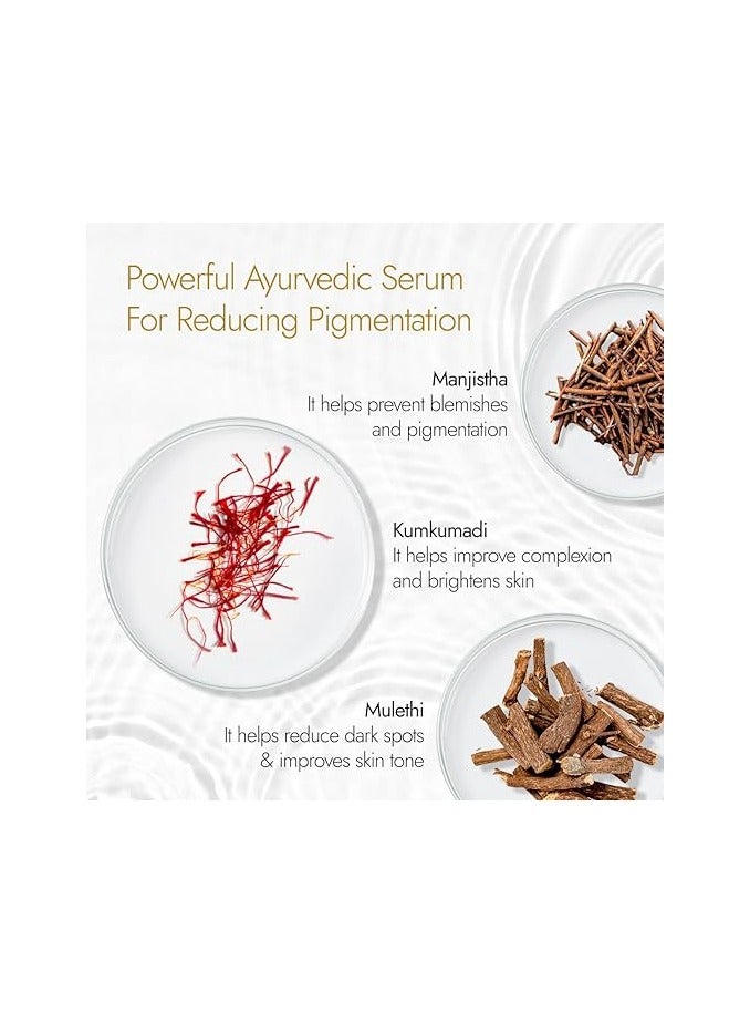 كابيفا سيروم كابيفا كومكومادي جلو (30 مل) | لبشرة أكثر إشراقًا وتوهجًا | يساعد على تقليل البقع الداكنة والتصبغ - Image 3