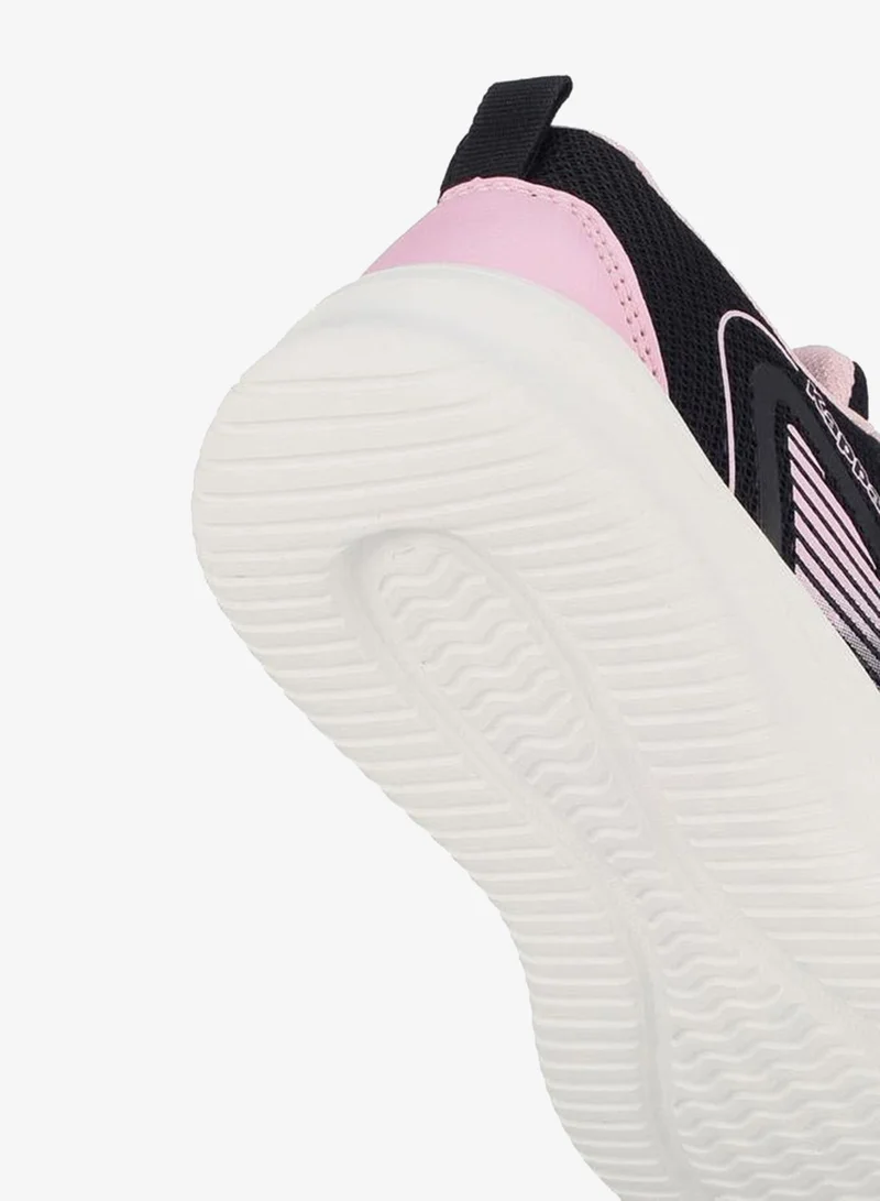 Kappa BLACK Girls Panelled Hook & Loop Sports Shoes for Women | Best Price UAE