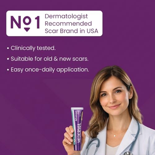 Mederma جيل ميديرما المتقدم بلس لعلاج الندبات، بنفسجي، 10 جرام - Image 5