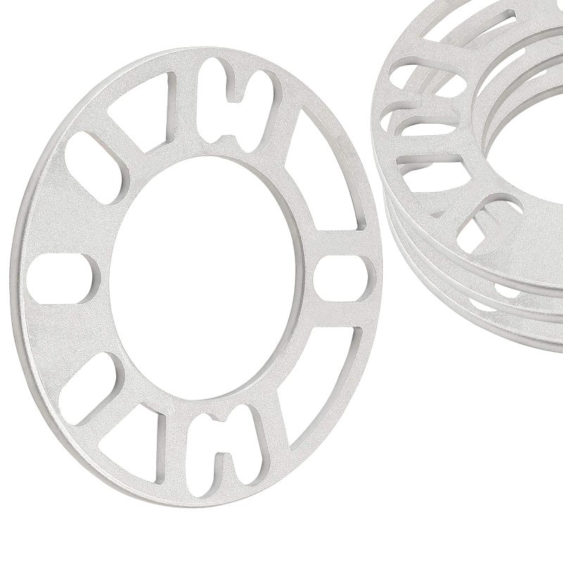 ZHTEAPR 4pcs Universal Wheel Spacers Adapters PCD 4x98 4x100 4x108 4x110 4x112 4x1143 4x120 4x45 5x100 5x110 5x108 5x112 5x1143 5x120 5x45 5mm Thick