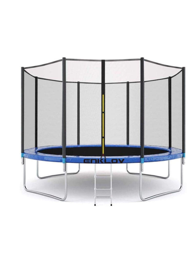 Megastar 12ft Trampoline - Blue - Image 2