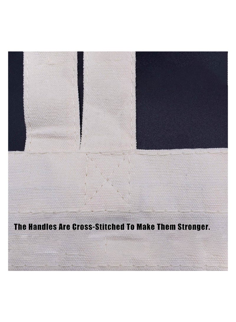 Cotton Tote Bag with Dubai Skyline Design - Eco-Friendly Souvenir and Travel Accessory - Great Gift and Travel Companion - Perfect for Shopping and Everyday Use - Image 4