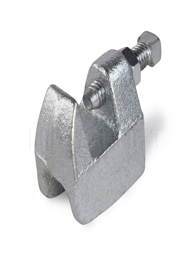 Highcraft DMCT-HF38-10 Junior Beam Clamp- Wall Ceiling Mount Vertical Piping Support- Clamp for Copper, Steel, PVC Tubing, 3/8 in., Electro Galvanized Steel (10 Pack) - Image 3