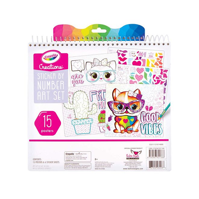 Crayola Creations Stickers by Number Set - Image 5