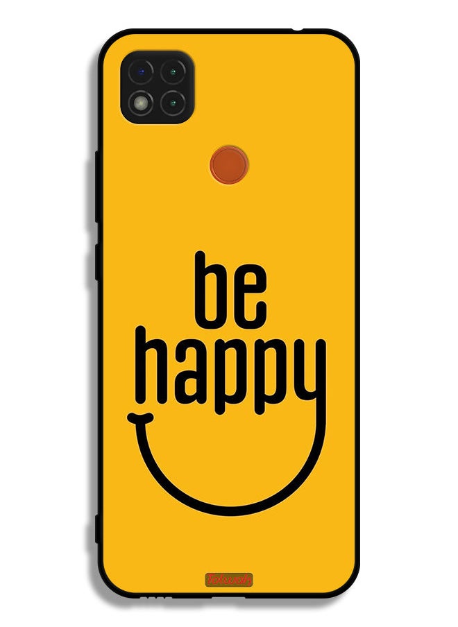 Tolwak - Xiaomi Redmi 10A Protective Case Cover Be Happy - Image 1