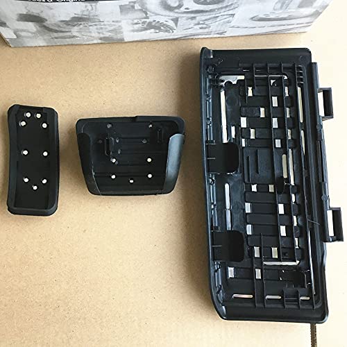 kashaipu Stainless Steel Car Pedal Cover Kit for Audi A3 Q3 Q2 S3 Sedan Footrest Gas Brake Pedals Set 20162024 - Image 3