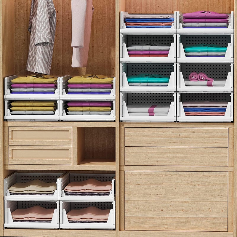 Ashlas Complete Clothes Organization Set Storage Rack Cupboard For Clothes Storage Box For Clothes Drawer Organizer Clothing Rack 2 Layer - Image 2