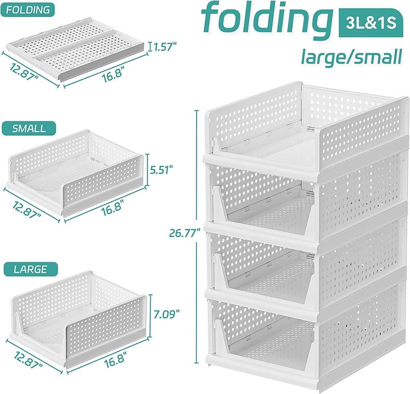 Ashlas Complete Clothes Organization Set Storage Rack Cupboard For Clothes Storage Box For Clothes Drawer Organizer Clothing Rack 2 Layer - Image 3