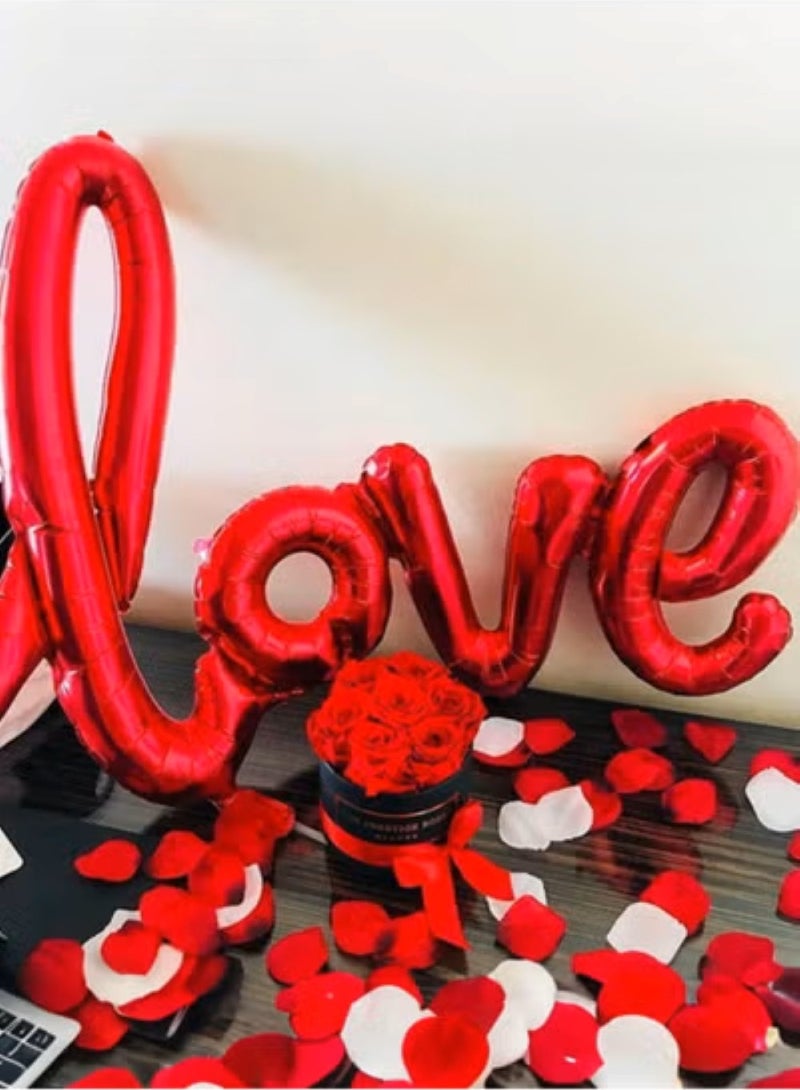 زينة حفلة الذكرى السنوية و عيد الحب و الزواج مجموعة من 55 قطعة - Image 3