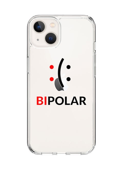 Classic Clear Case for Apple iPhone 15 Hybrid Soft Case Flexible Edges Anti Drop TPU PC Gel Thin Transparent Cover [ Designed for Apple iPhone 15 ] - Bipolar