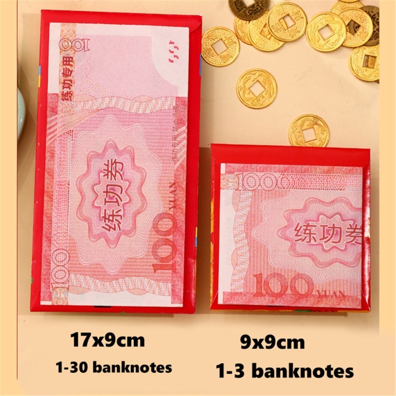 Red Envelopes 2025 Year Of The Snake Thick Pearlite Paper Hot Stamped - Vibrant Auspicious Red Bags for Chinese New Year Weddings Birthdays - Image 2