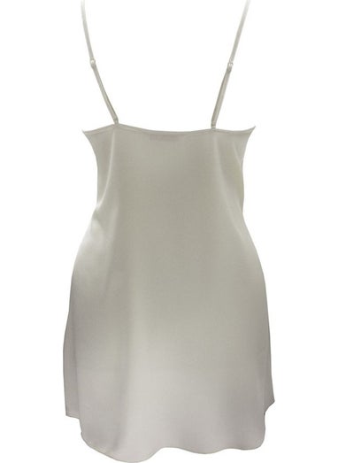 Magic Form 87430 Crepe Satin Lace Nightgown - Ecru  - Image 2