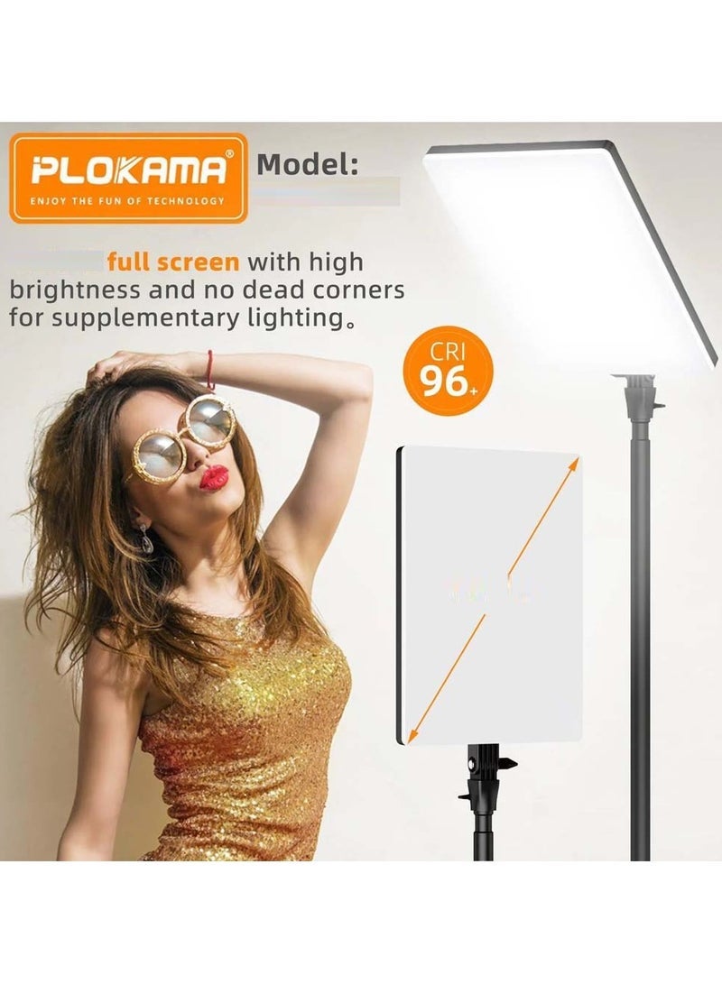 PLOKAMA ضوء ملء LED احترافي PLOKAMA Live P24 - إضاءة استوديو للتصوير الفوتوغرافي والفيديو - Image 4