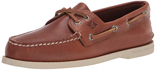 Sperry Men's Authentic Original 2-Eye Boat Shoe, TAN, 7.5 M US - Image 1