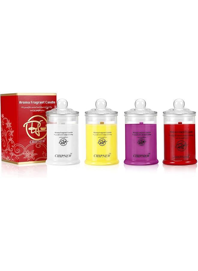 Aromatherapy Candles (Mini (6H), Set of 4)
