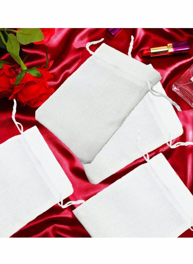 HomarKet 15 Pcs Gift Bags of Burlap and 15 Gift Tags with Drawstring Best for Wedding Ramadan Eid Treats or Goodie Giveaways  - Image 4