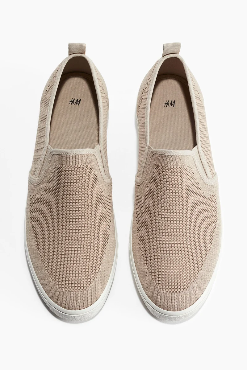 H&M Slip-on mesh trainers