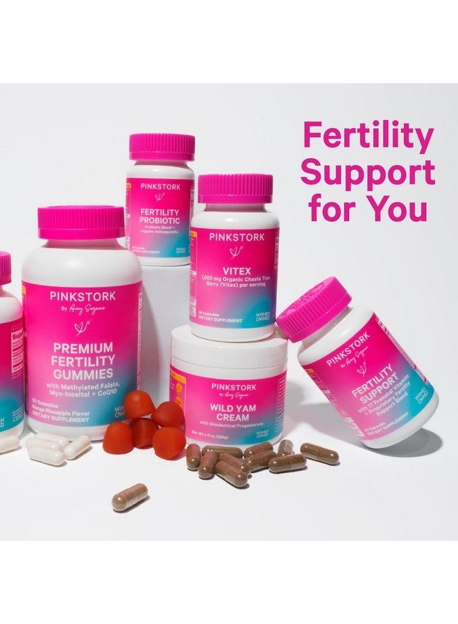 Pink Stork Pink Stork Vitex Supplement for Women - 1000 mg Organic Chaste Tree Berry to Support Hormone Balance for Women - Fertility Supplements for Ovulation and Conception - 60 Capsules  - Image 5