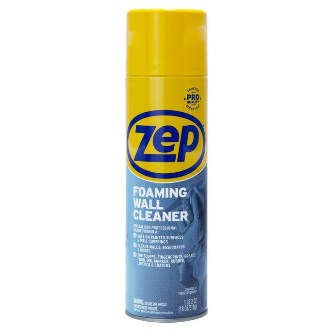 Zep Zufwc18 Foaming Wall Cleaner, 18 Oz, Clear - Image 1