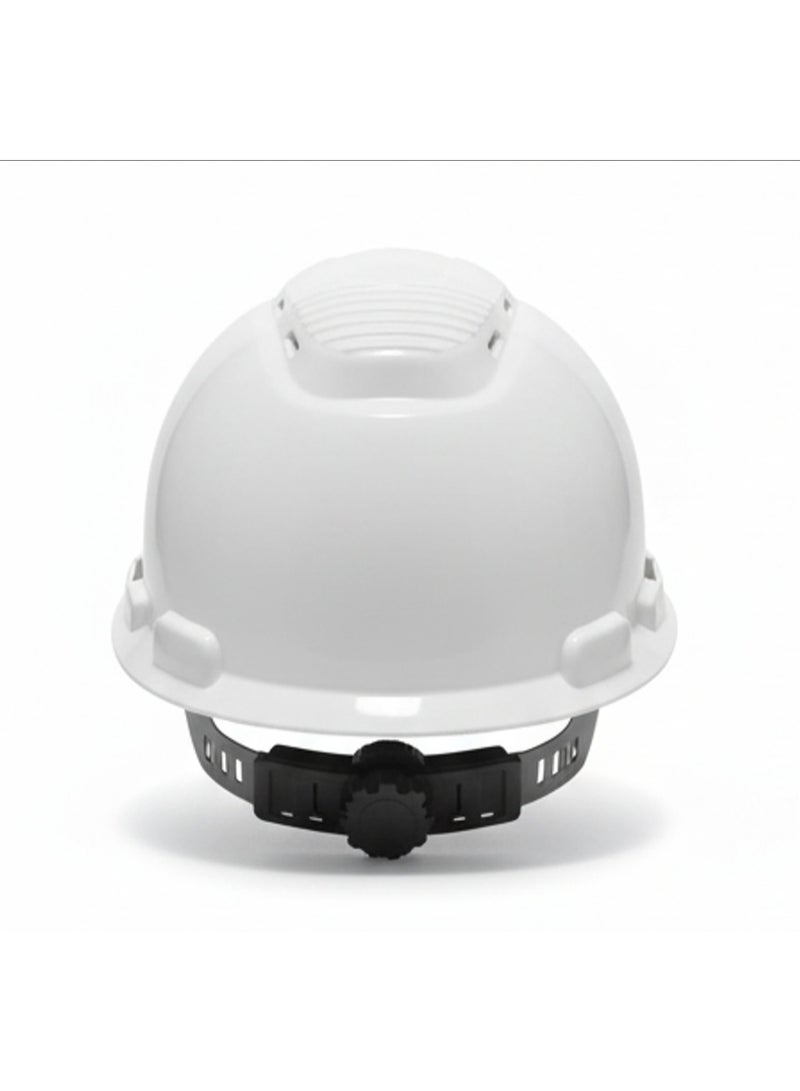 TEAKWOOD Ratchet Safety Helmet, White - Image 2