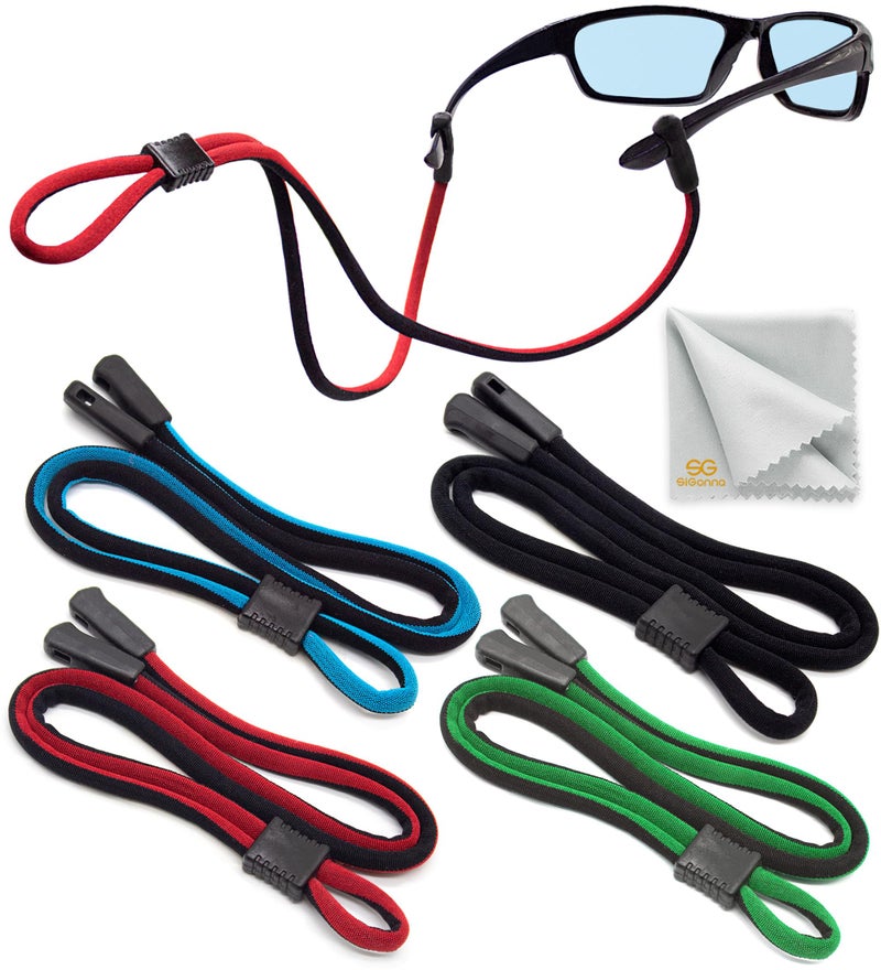 SIGONNA SIGONNA Eyeglasses String Holder Strap - Eyeglass Holder Chains for Women Man - Glasses Chain Lanyard Cords - Neck Sunglass Strap Retainer Rope  - Image 1