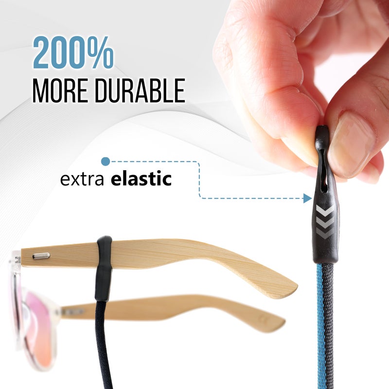 SIGONNA SIGONNA Eyeglasses String Holder Strap - Eyeglass Holder Chains for Women Man - Glasses Chain Lanyard Cords - Neck Sunglass Strap Retainer Rope  - Image 3