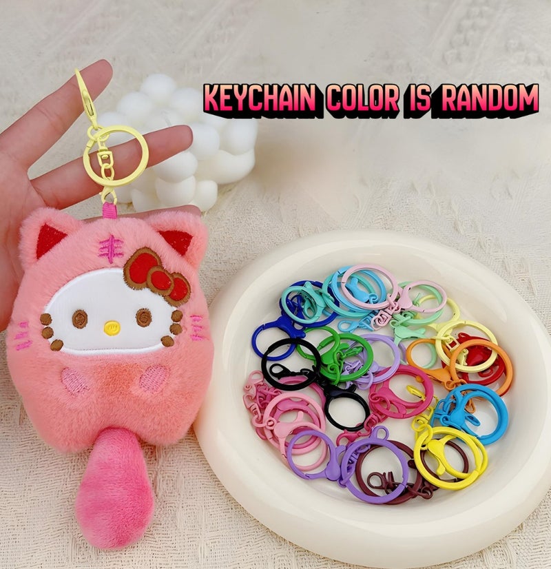Hello Kitty Plush Doll Keychain Soft Toy for Bags, Backpacks & Keys.HKC01 - Image 2