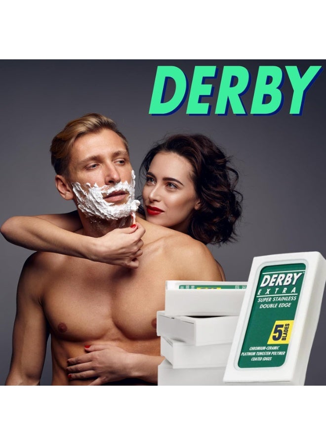 Derby Extra Double Edge Razor Blades, 100 Count - Image 4