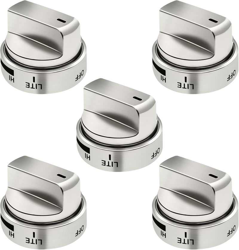 Azdele AEZ73453509 Stove knobs Replacements Fit for lg Gas Range/Oven LRG3036ST LRG3095ST LRG3091ST LRG3093ST LRG3035ST LDG3036ST,Replaces AEZ72909008 AP5669773 2347547 PS7321756 3 Ye-ars Warr-anty - Image 1