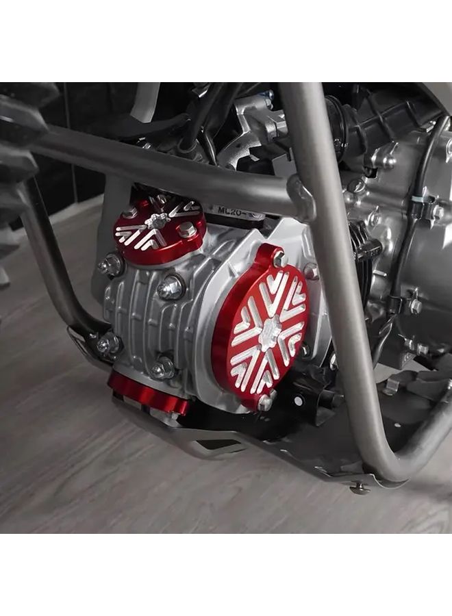 Red Cylinder Head Cover Side Cover for Honda CT125 Trail 125 Hunter Cub - Image 4