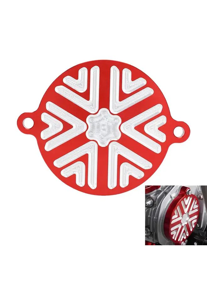 Red Cylinder Head Cover Side Cover for Honda CT125 Trail 125 Hunter Cub - Image 1