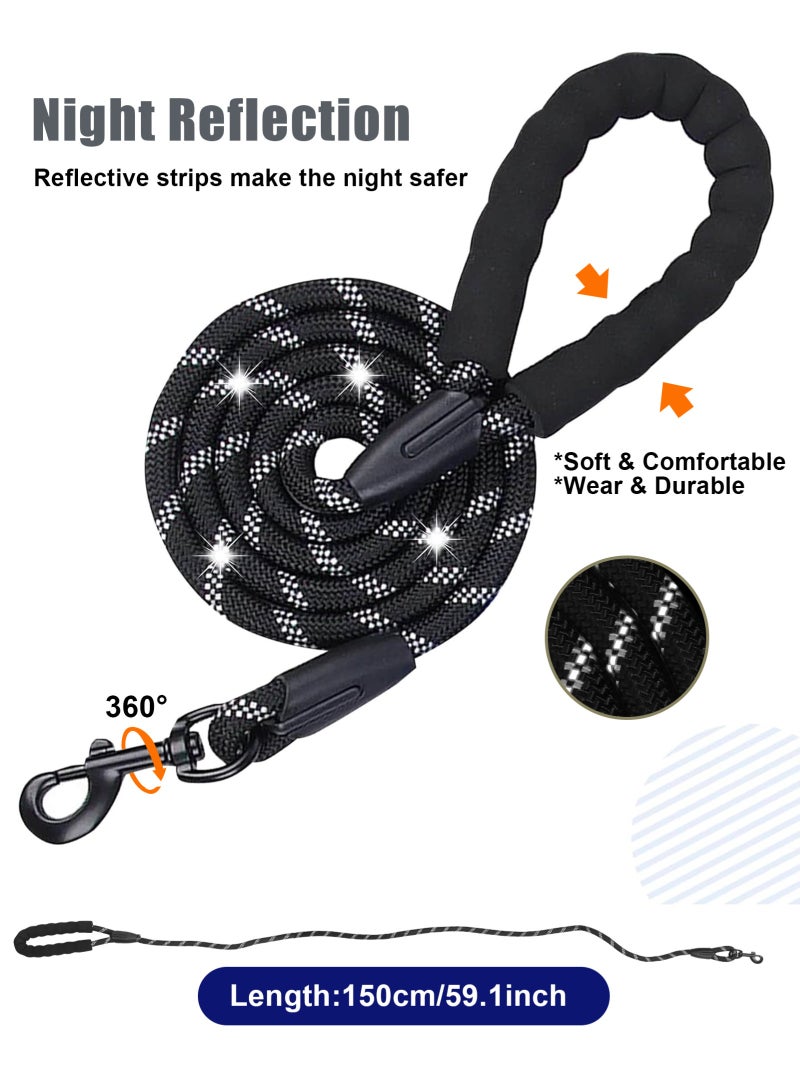 URbazaar Dog Harness,No-Pull Service Dog Harness with Handle Adjustable Outdoor Pet Dog Vest 3M Reflective Nylon Material Vest for Breeds,Easy Control for Small Medium Large Dogs - Image 4