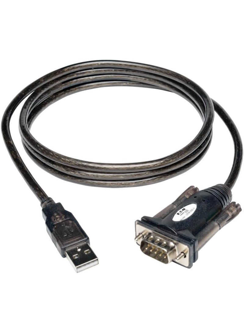 Tripp Lite Tripp Lite 5ft USB to Serial Adapter Cable (USB-A to DB9 M/M)(U209-000-R)  - Image 2