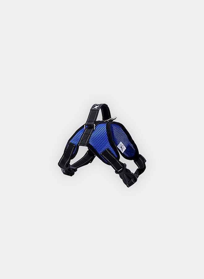 NIBEMINENT Chest Strap Saddle Harness Blue/Black - Image 1