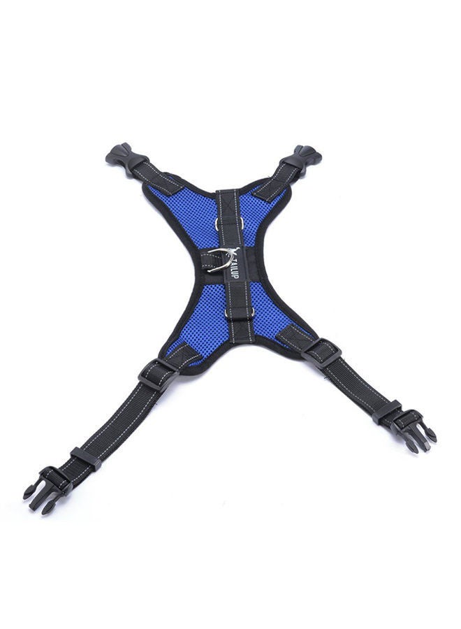 NIBEMINENT Chest Strap Saddle Harness Blue/Black - Image 4