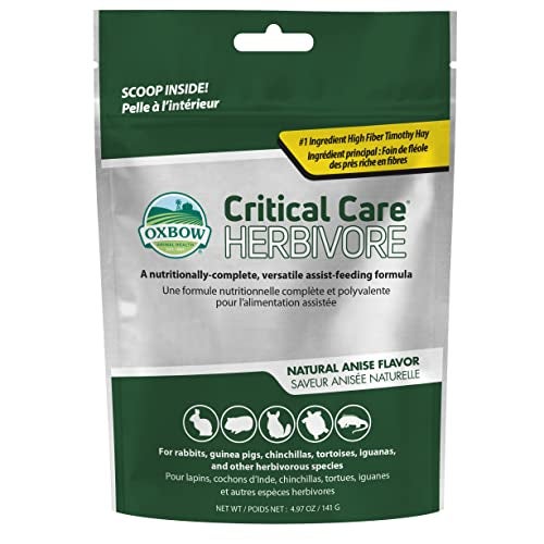 Oxbow Critical Care Pet Supplement, 141gm, All Life Stages, Powder, Guinea Pig,rabbit - Image 1