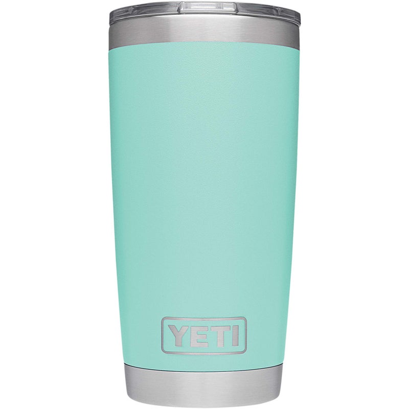 YETI Rambler 20 oz. Stainless Steel Vacuum Insulated Tumbler with Lid  Seafoam - Image 1